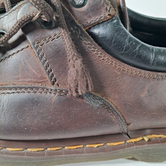 Dr Martens Vintage Oxford Shoes Men UK 9 Brown US 10 Leather 7733 England - Picture 10 of 16